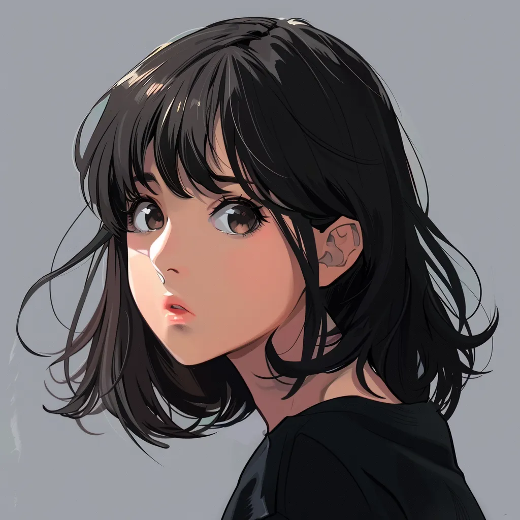 hd anime pfp study, girl, nico, unknown, tear