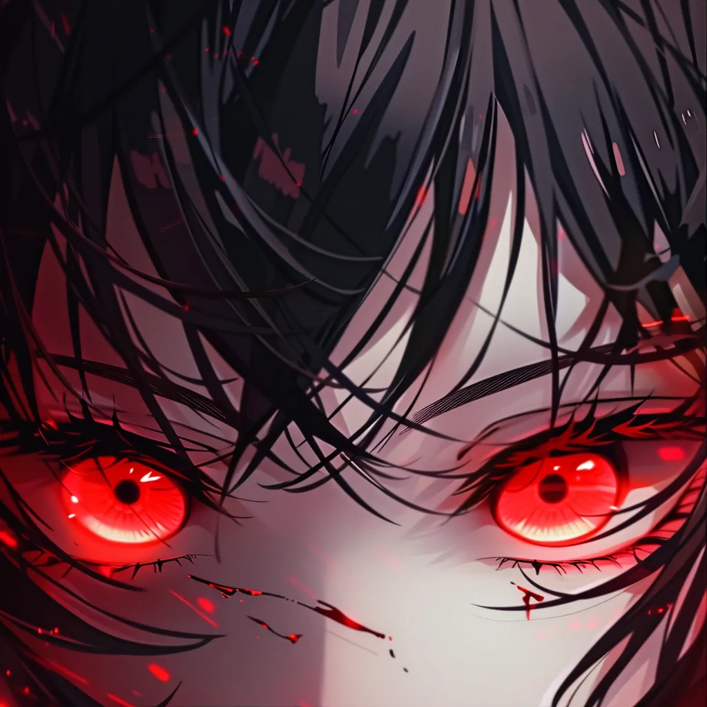 red eye anime pfp
