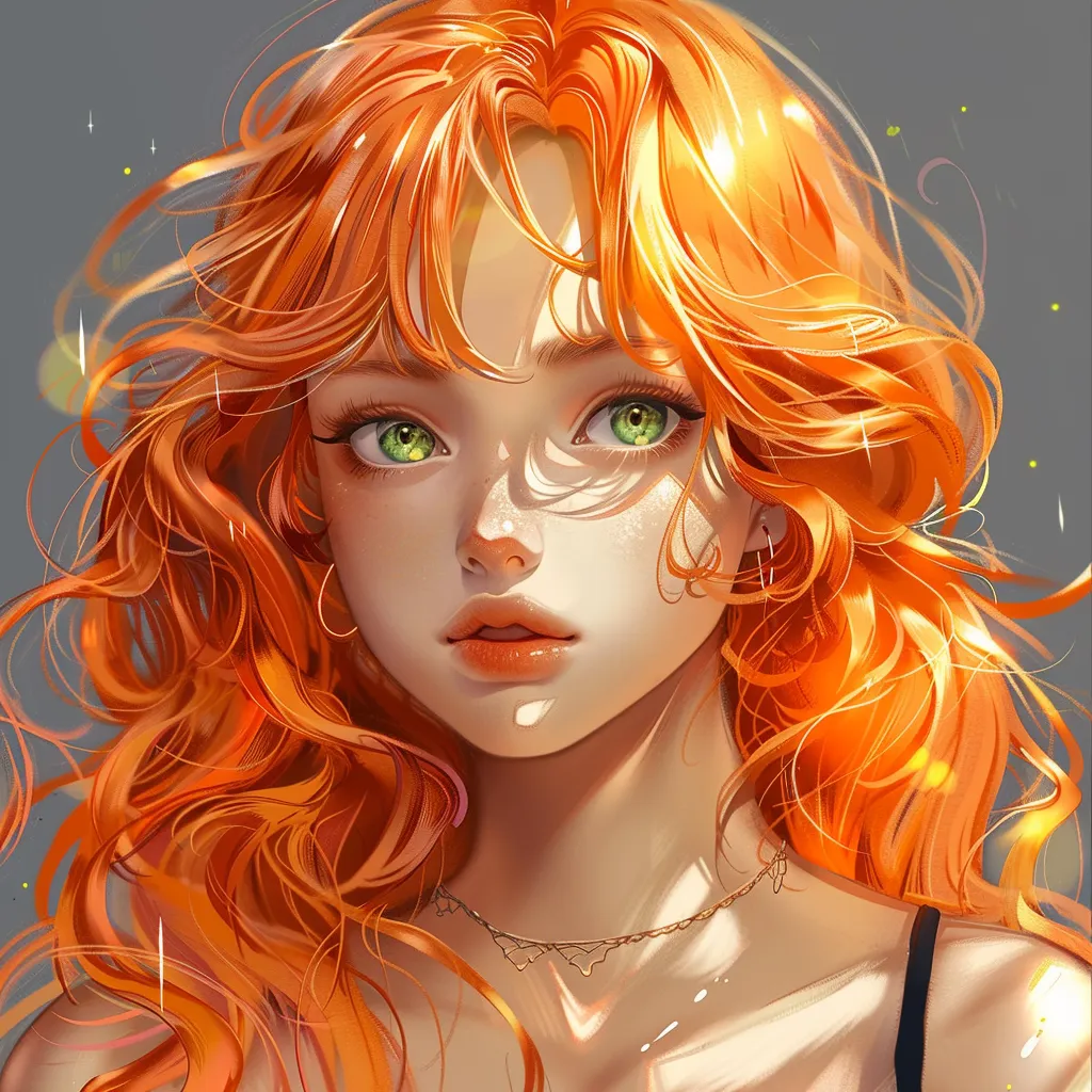 light anime pfp nami, orange, orihime, marin, ramona