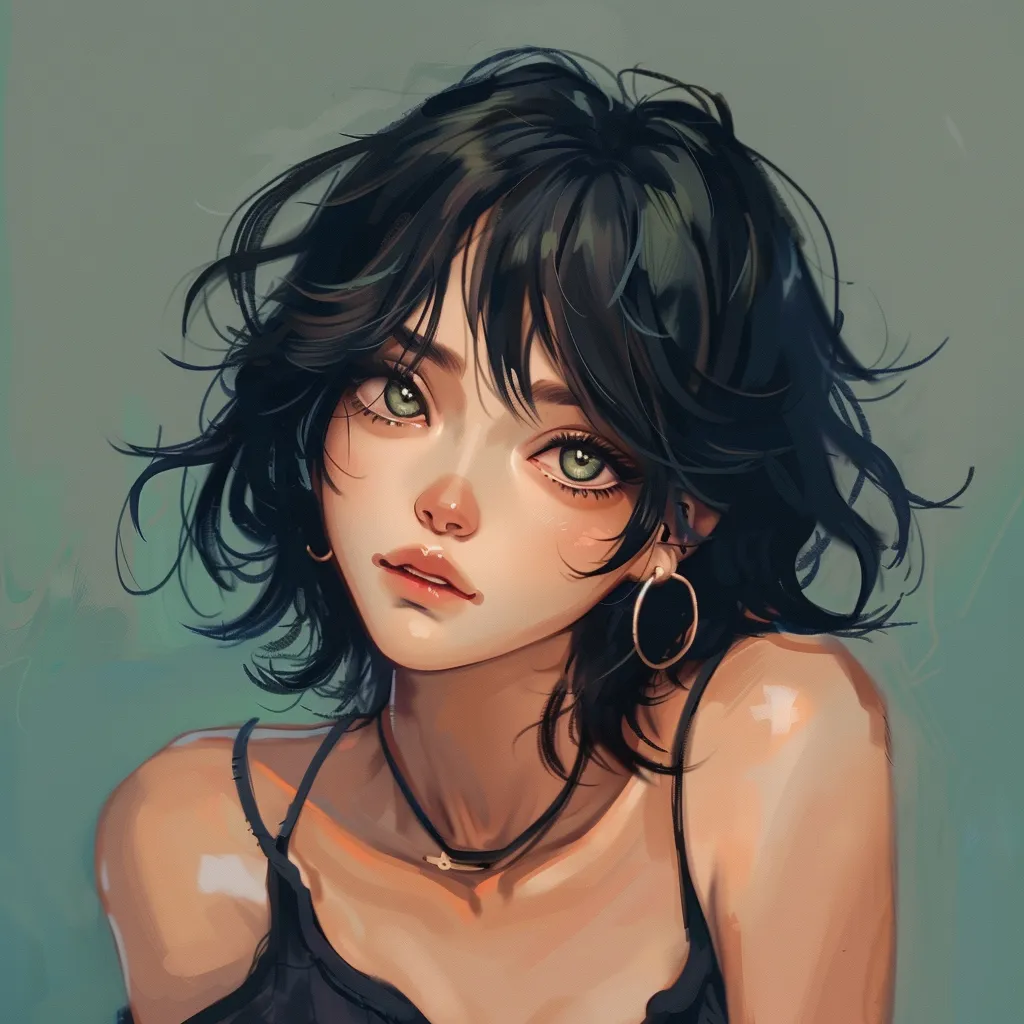 anime pfp with mask study, girl, nami, tear, unknown