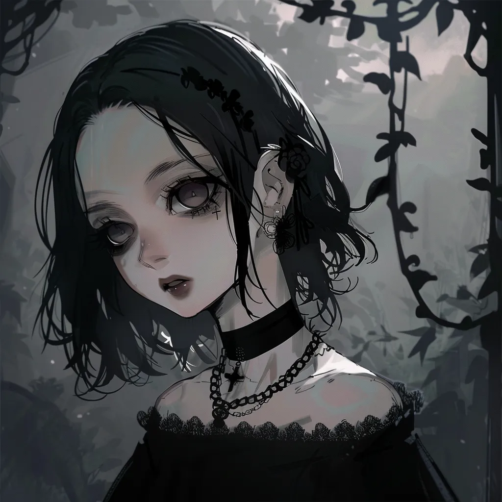 gothic anime pfp