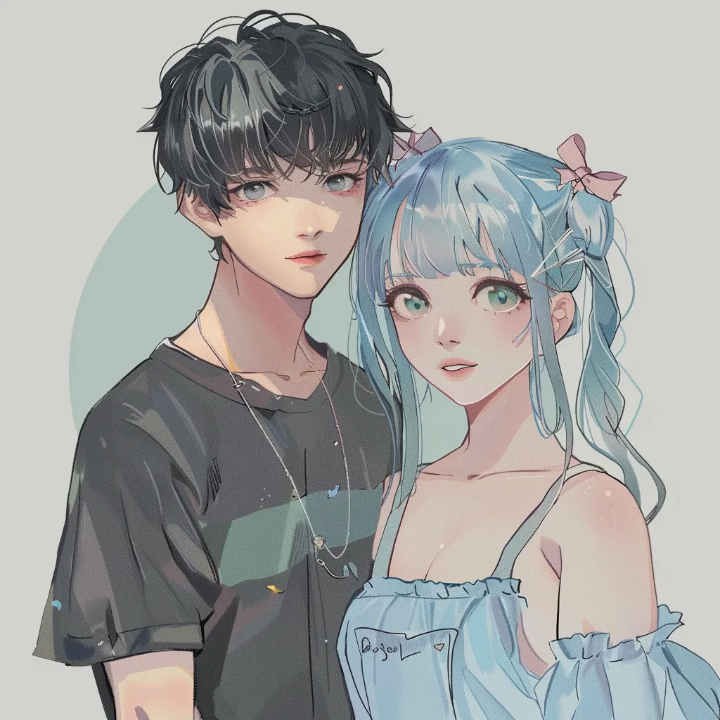 anime matching pfp boy x girl