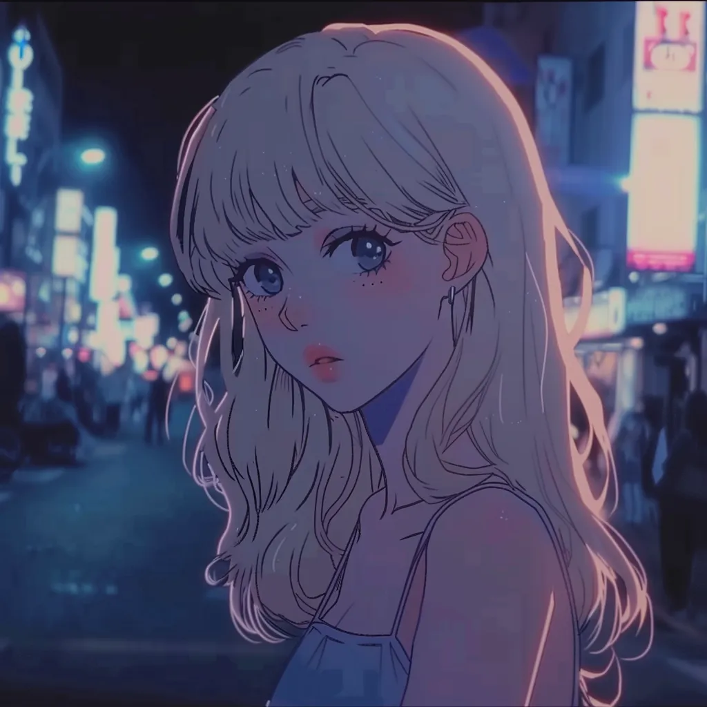 lofi anime pfp lofi, aesthetic, ghibli, tokyo