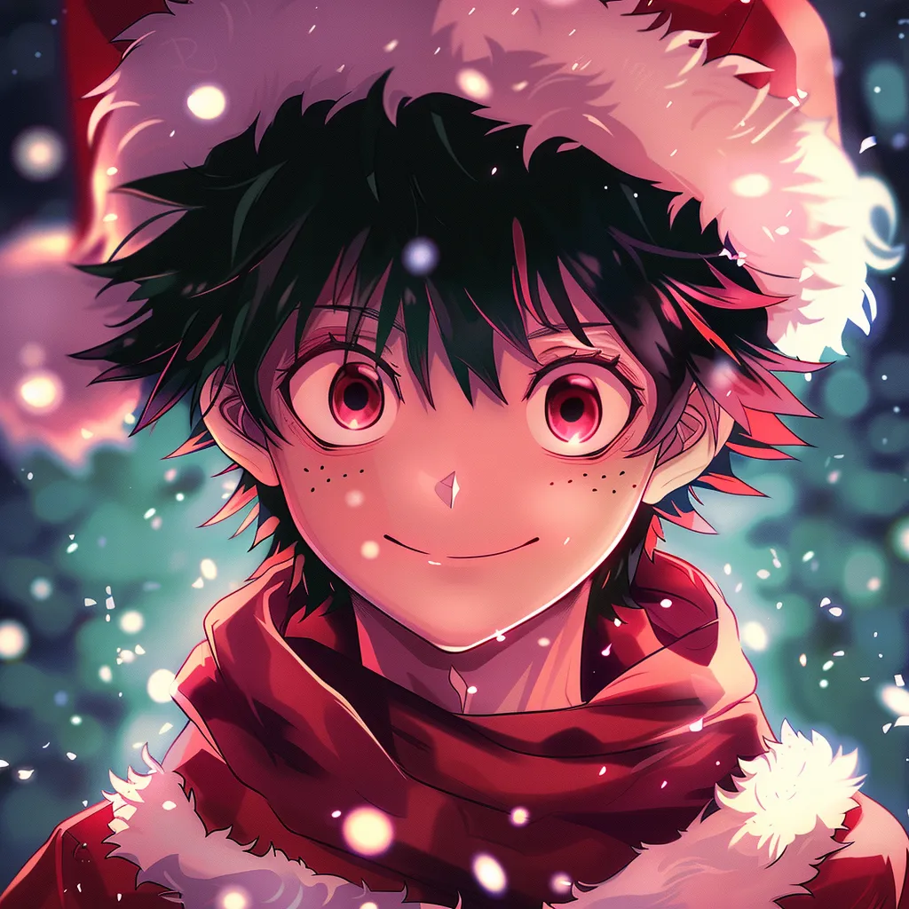 christmas anime pfp gojo