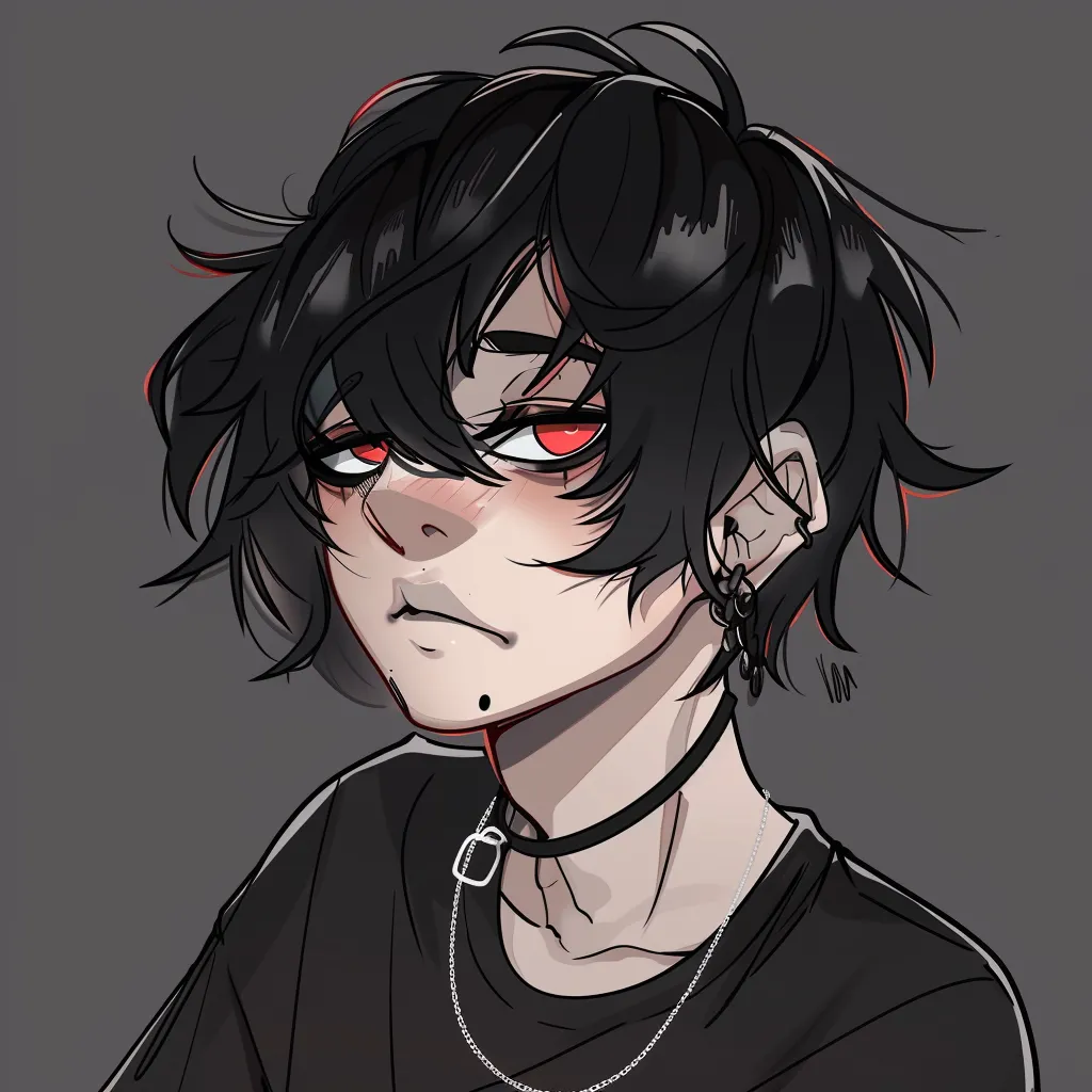 emo anime pfp cringe