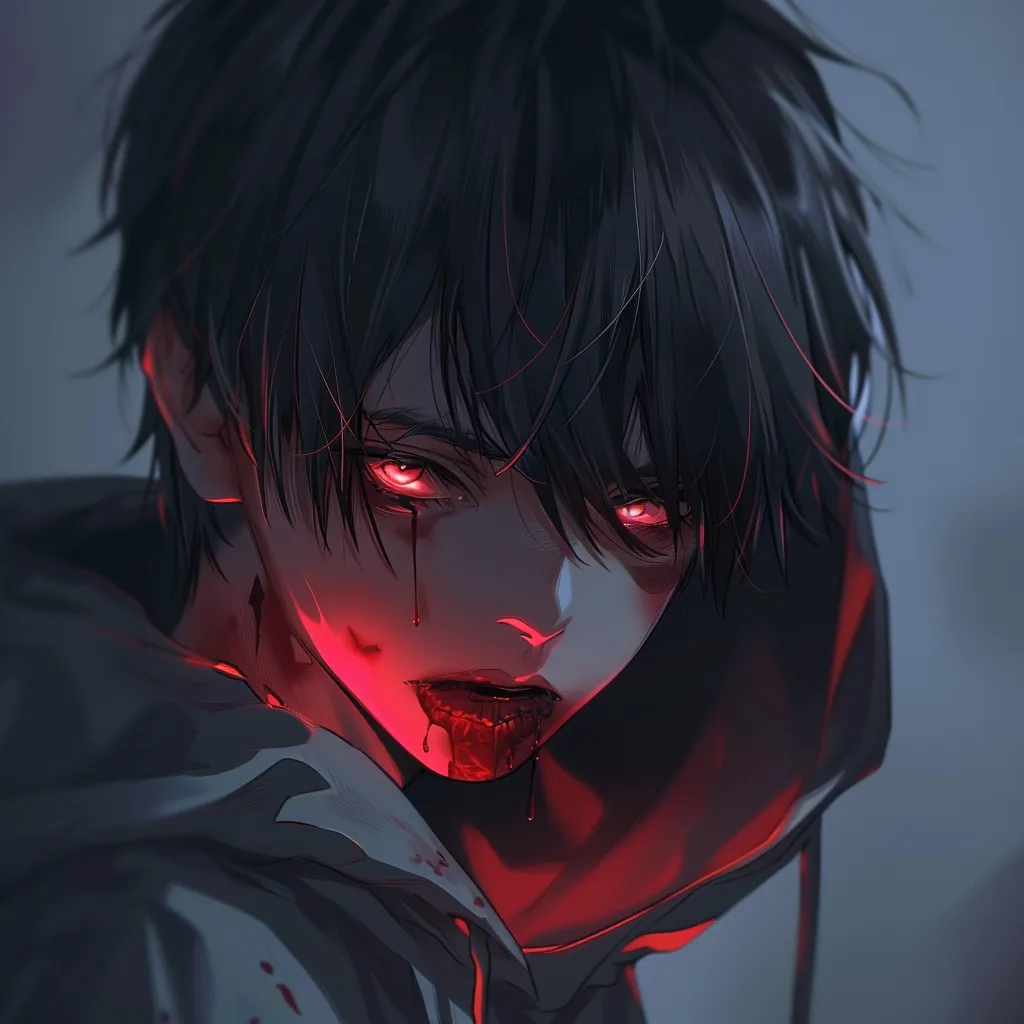 horror anime pfp eren, vampire, todoroki, yato, zombie