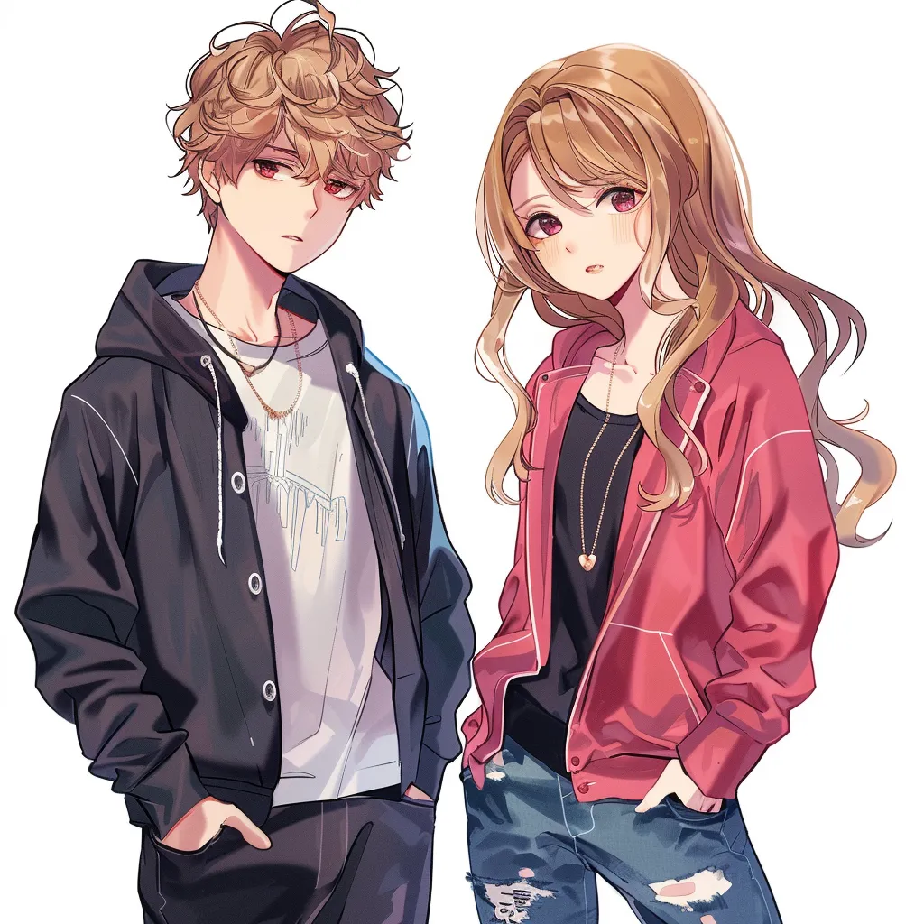 anime matching pfp boy x girl