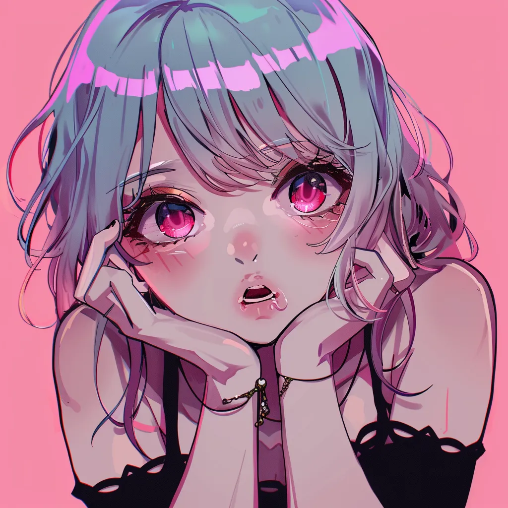 anime pfp meaning himiko, uta, kuromi, vent, pink