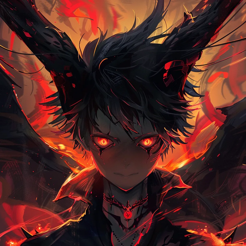 demon king anime pfp