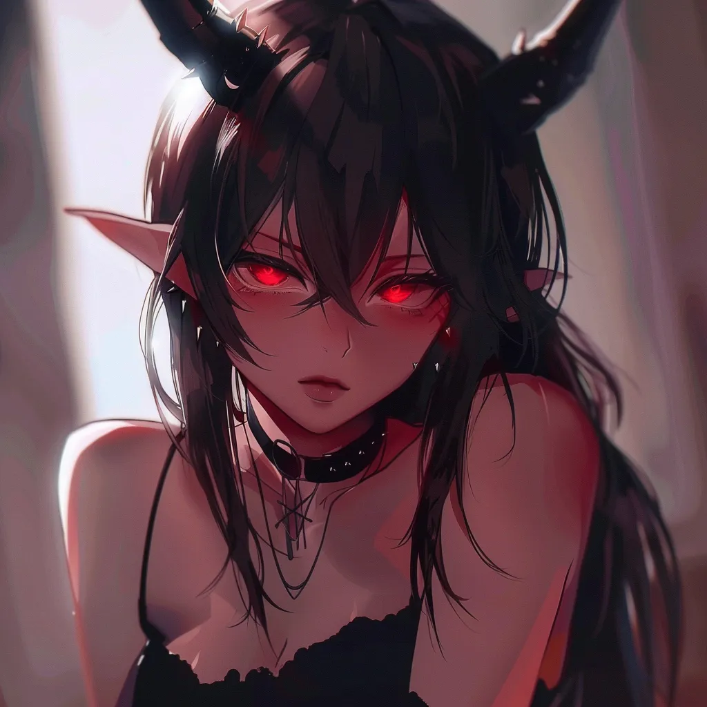 devil anime pfp girl demon