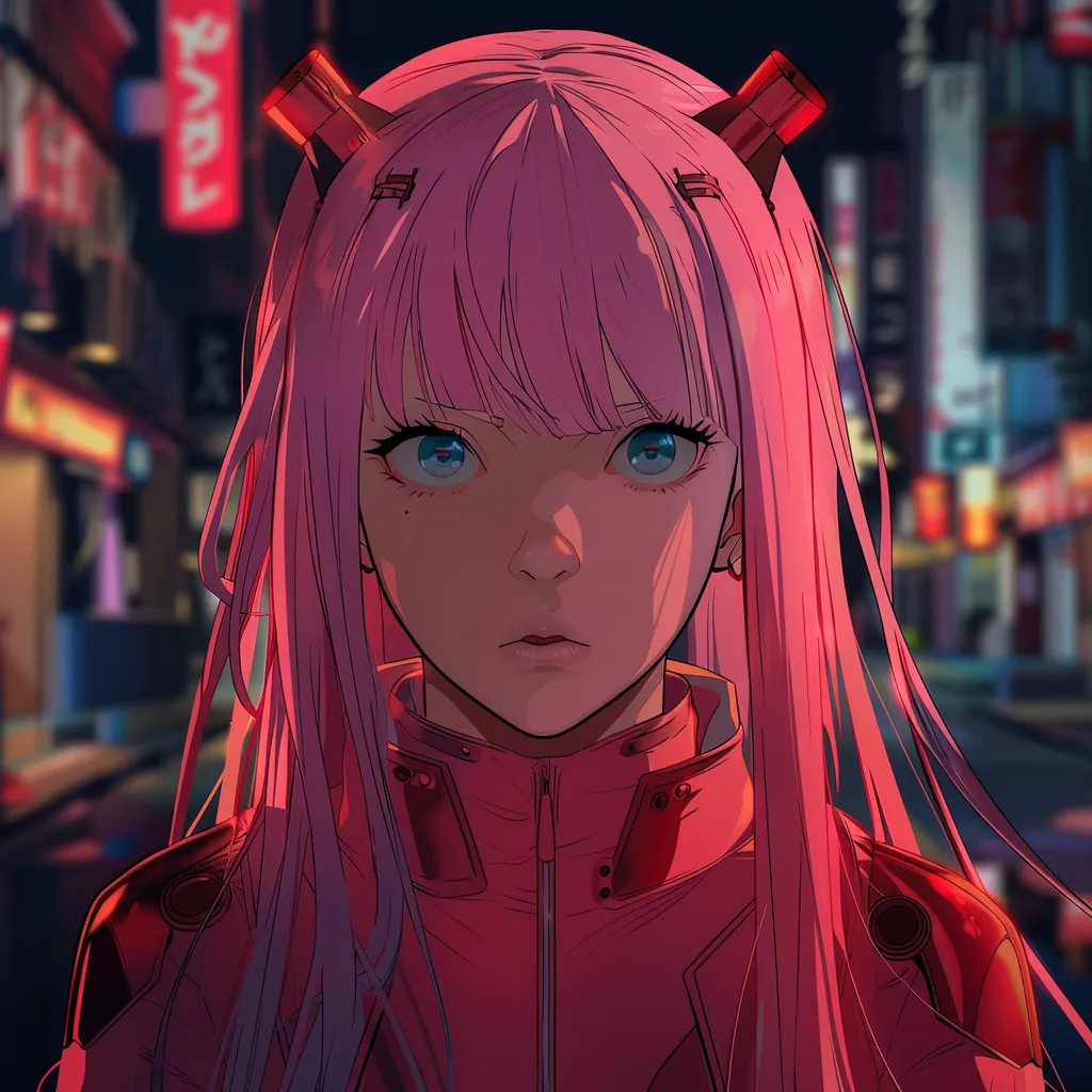 zero two pfps cute