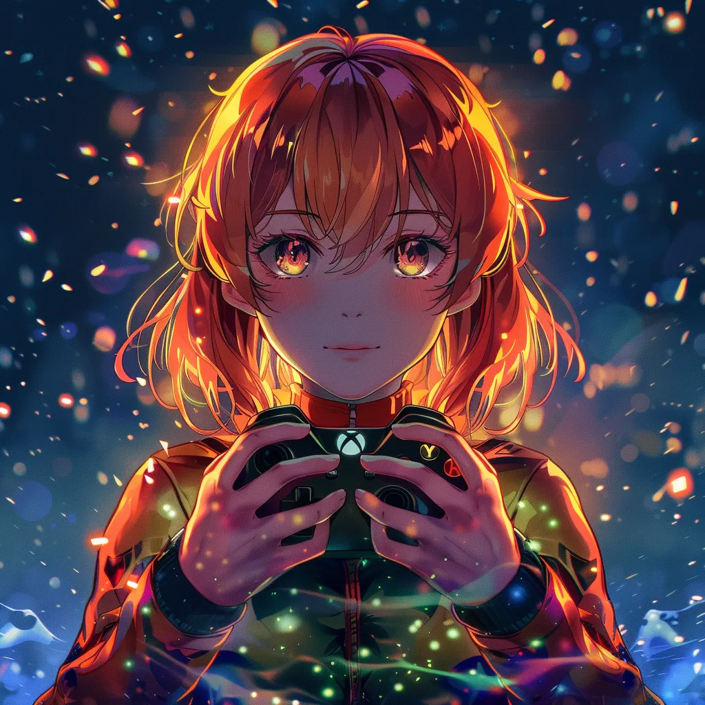 xbox anime pfp 1080x1080