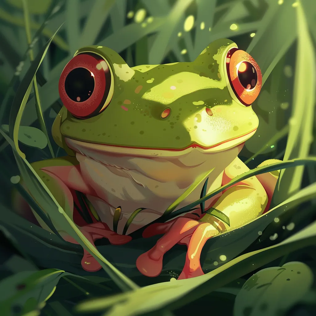 cute frog pfp real